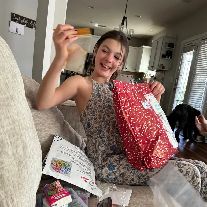 Opening a PMA Care Package