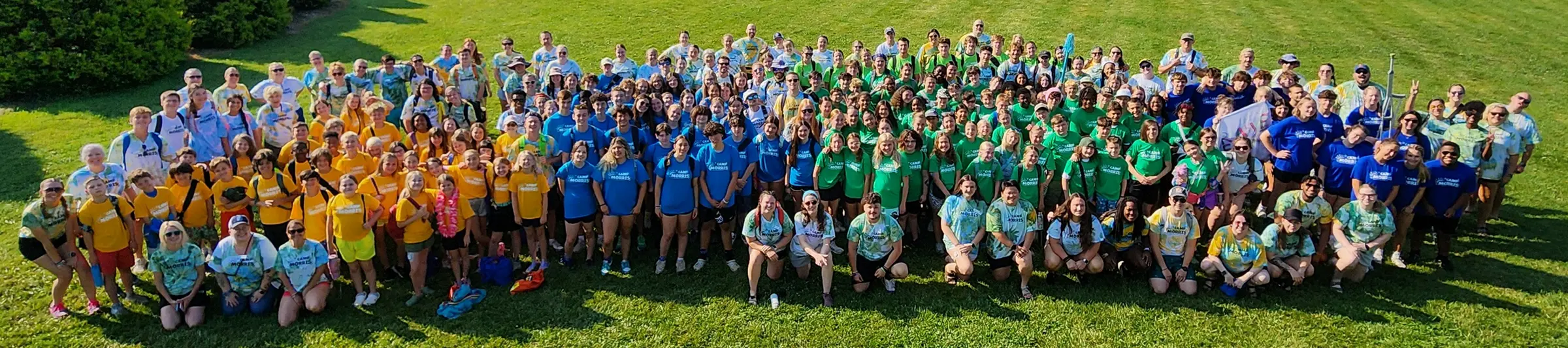 The DFC camp group photo