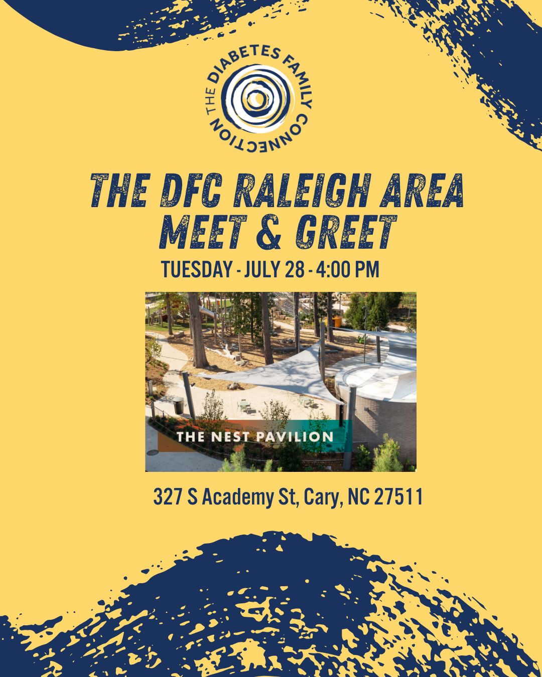 Raleigh Area Meet and Greet at The Nest Pavilion, Downtown Cary Park